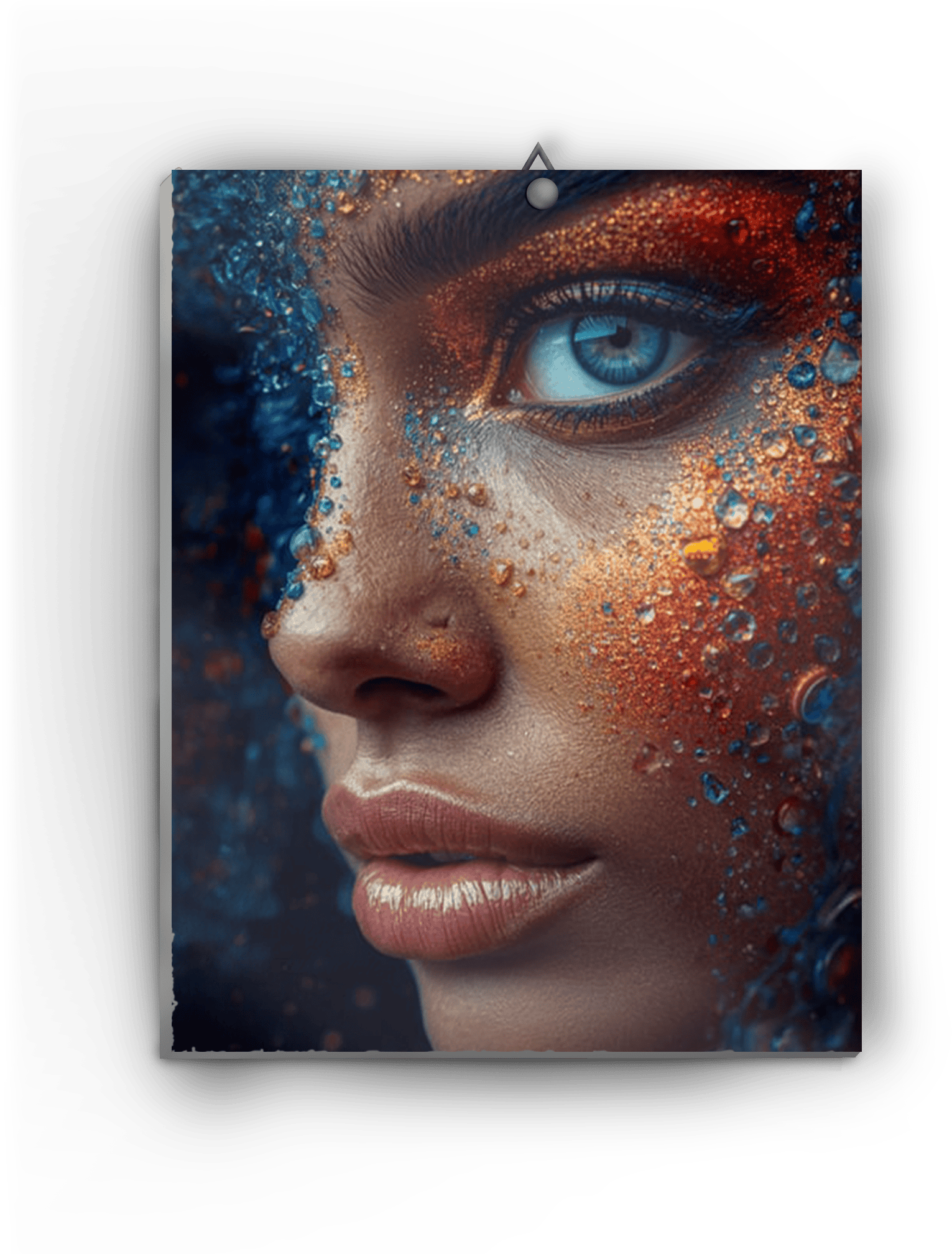 Bordered frame